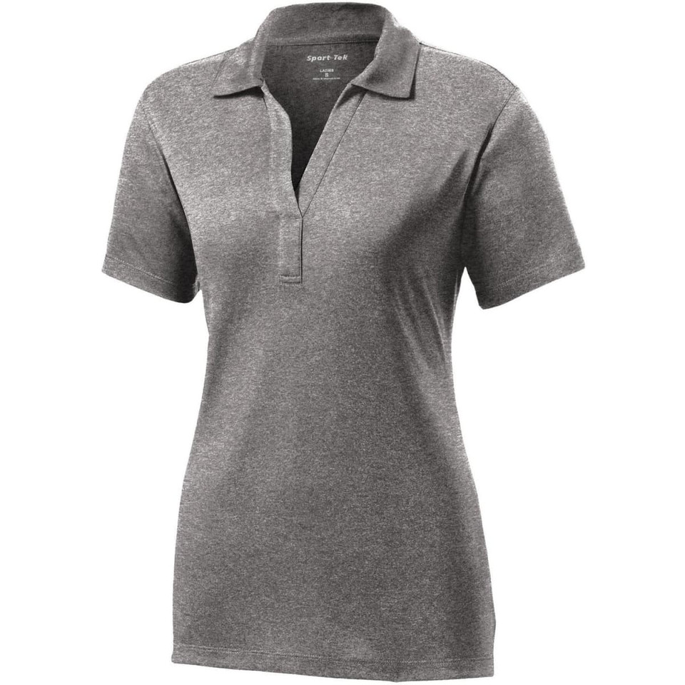 Sport-Tek Ladies Heather Contender Polo