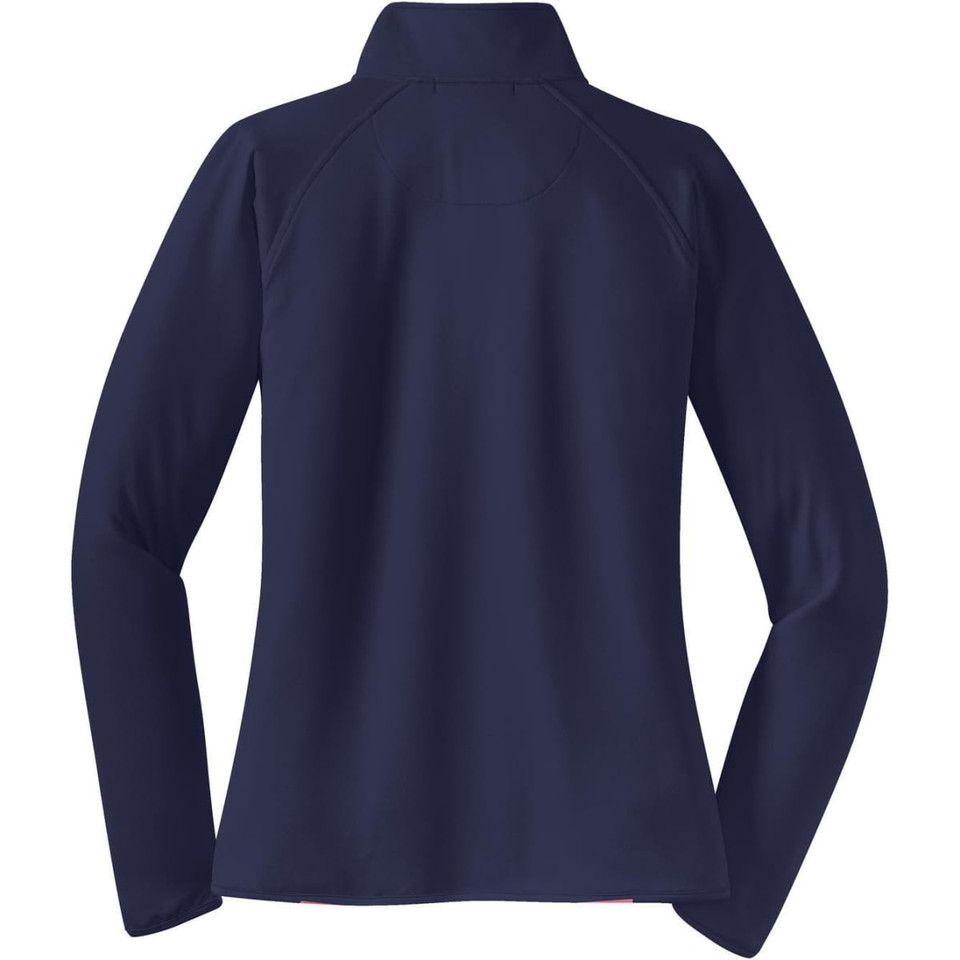 Sport-Tek Ladies Sport-Wick Stretch 1/2-Zip Pullover