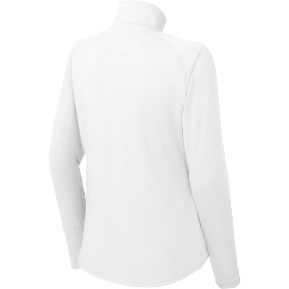 Sport-Tek Ladies Sport-Wick Stretch 1/2-Zip Pullover