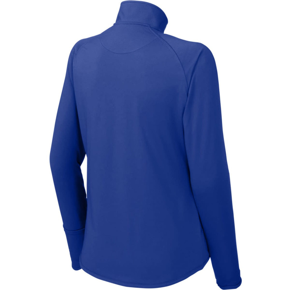 Sport-Tek Ladies Sport-Wick Stretch 1/2-Zip Pullover
