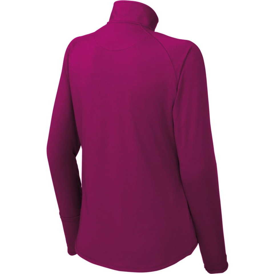 Sport-Tek Ladies Sport-Wick Stretch 1/2-Zip Pullover