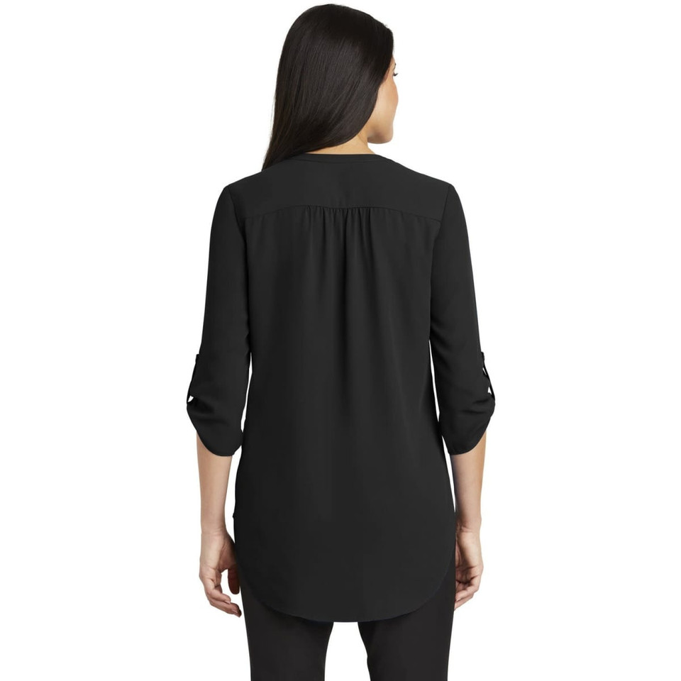 Port Authority Ladies 3/4-Sleeve Tunic Blouse