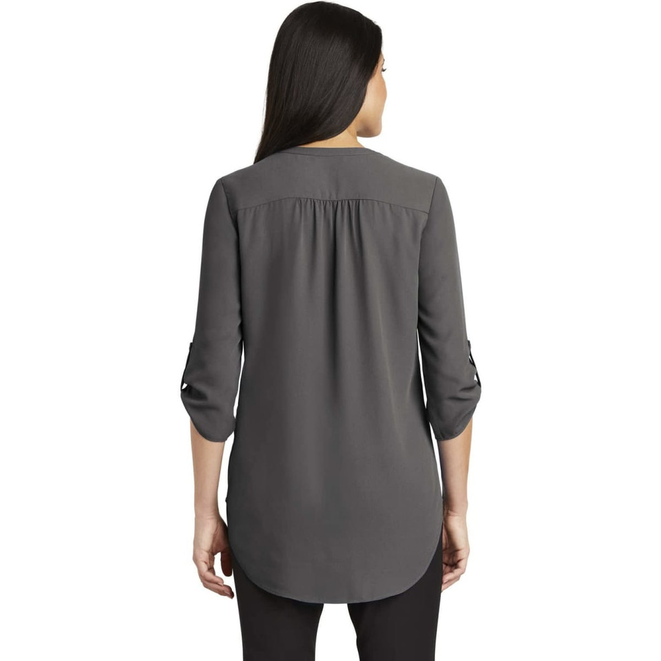 Port Authority Ladies 3/4-Sleeve Tunic Blouse
