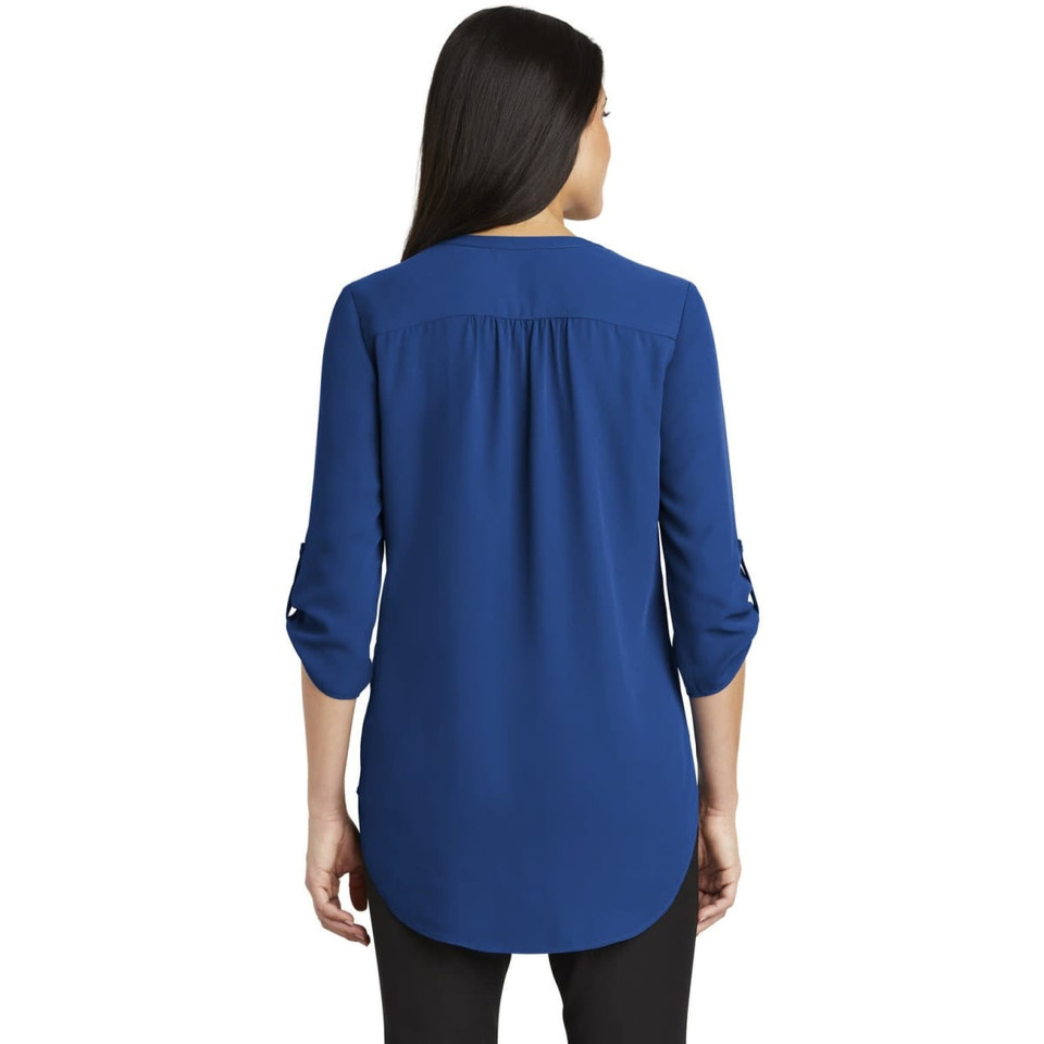 Port Authority Ladies 3/4-Sleeve Tunic Blouse