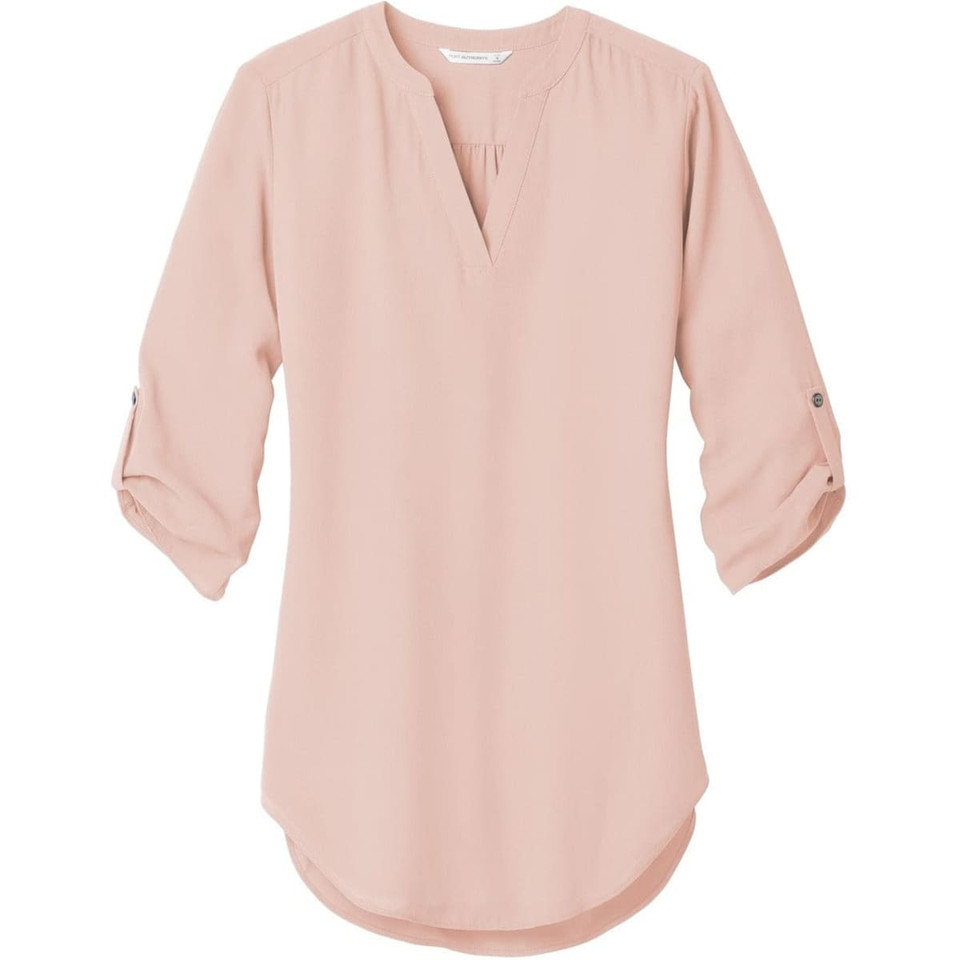 Port Authority Ladies 3/4-Sleeve Tunic Blouse
