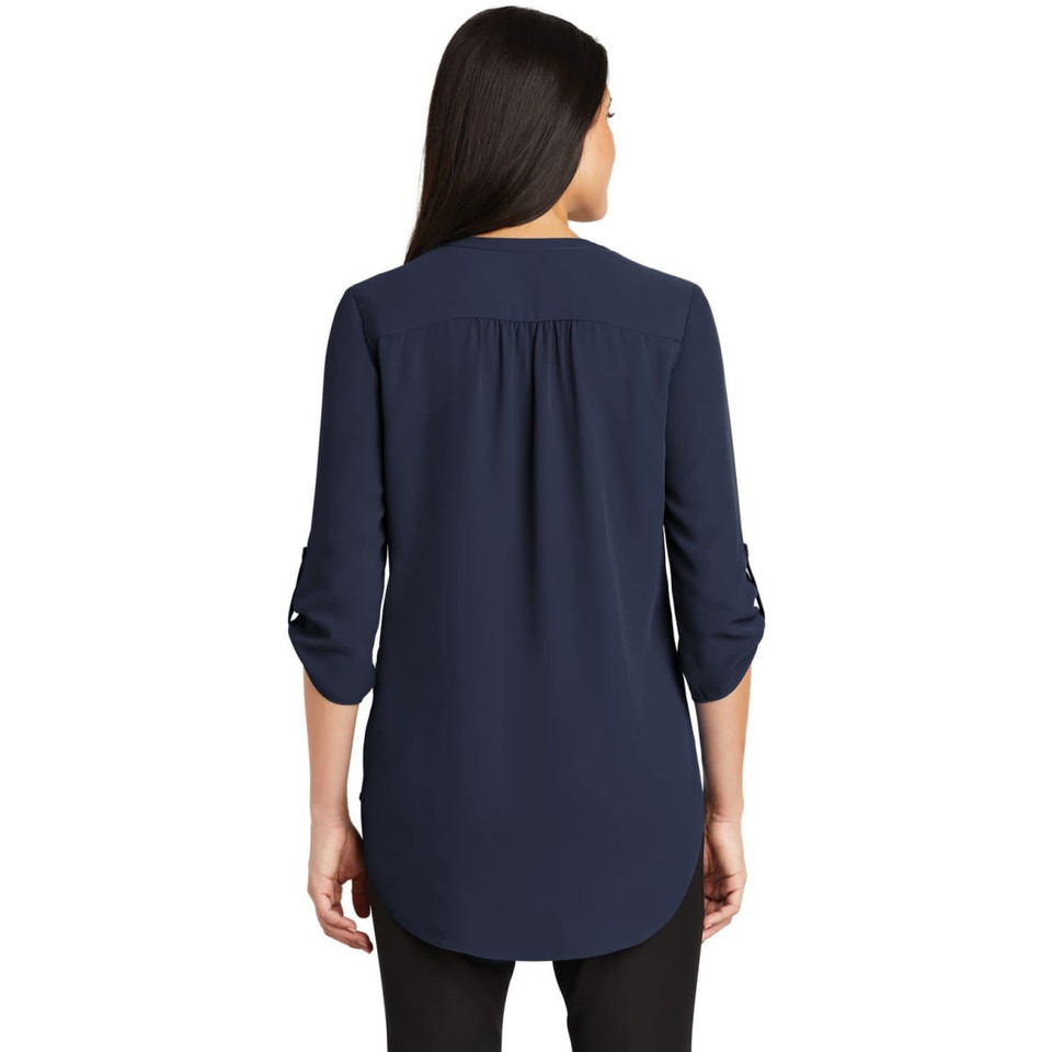 Port Authority Ladies 3/4-Sleeve Tunic Blouse