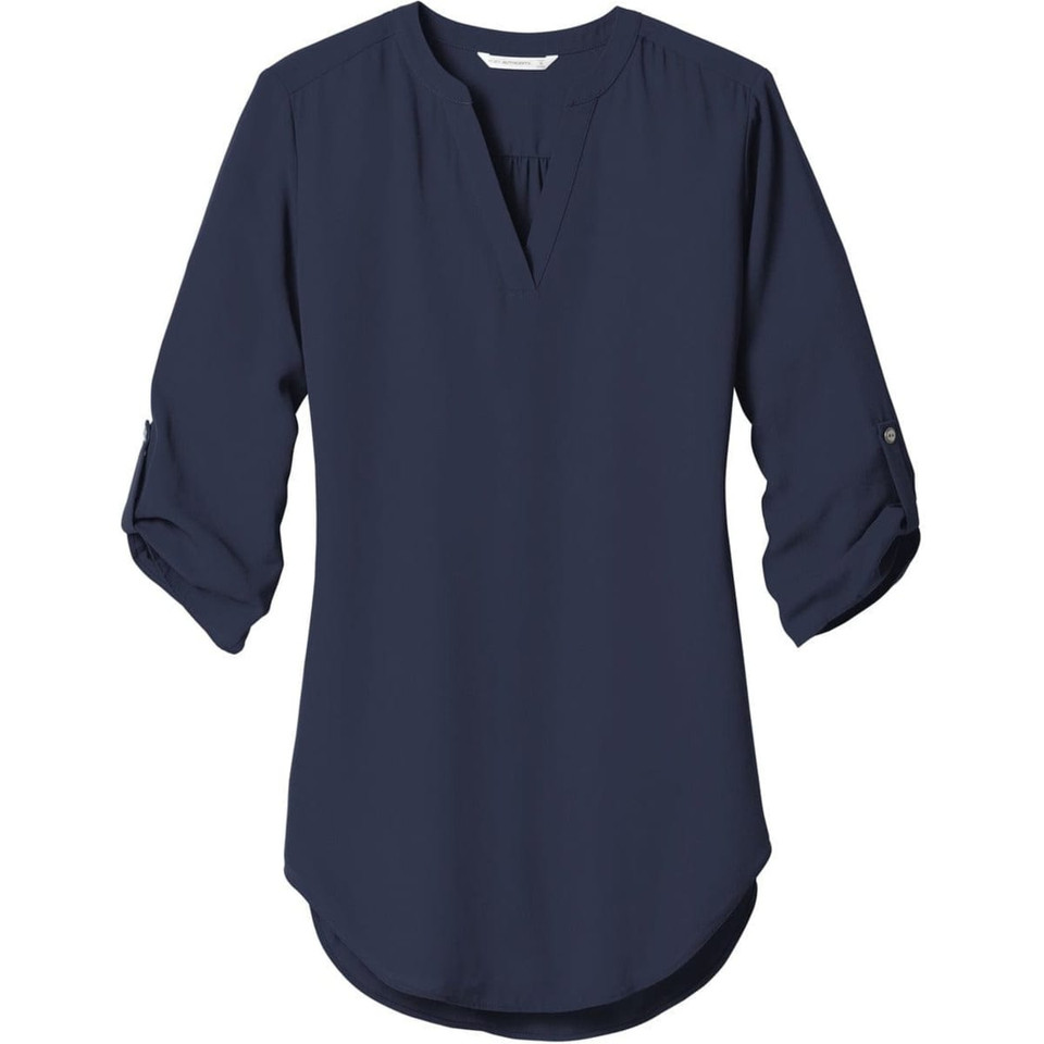 Port Authority Ladies 3/4-Sleeve Tunic Blouse