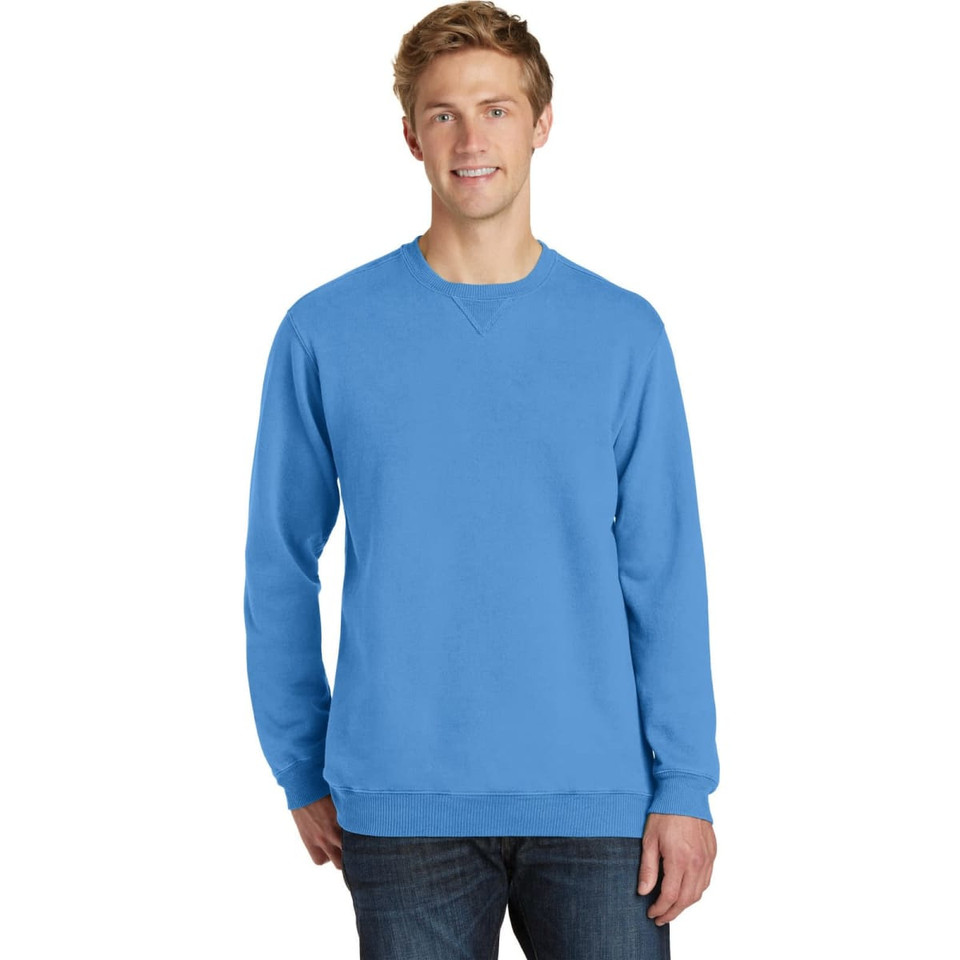Port & Company Pigment-Dyed Crewneck Sweatshirt
