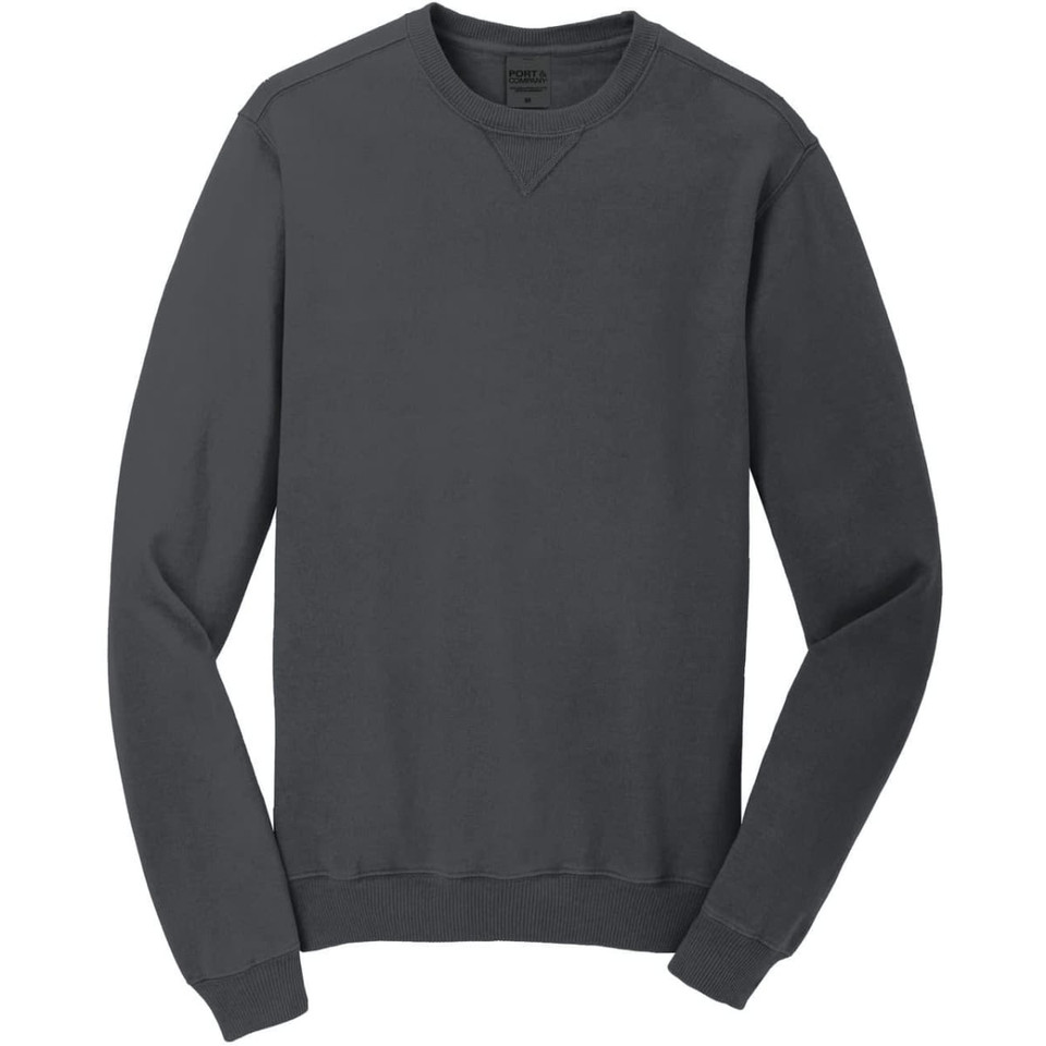 Port & Company Pigment-Dyed Crewneck Sweatshirt