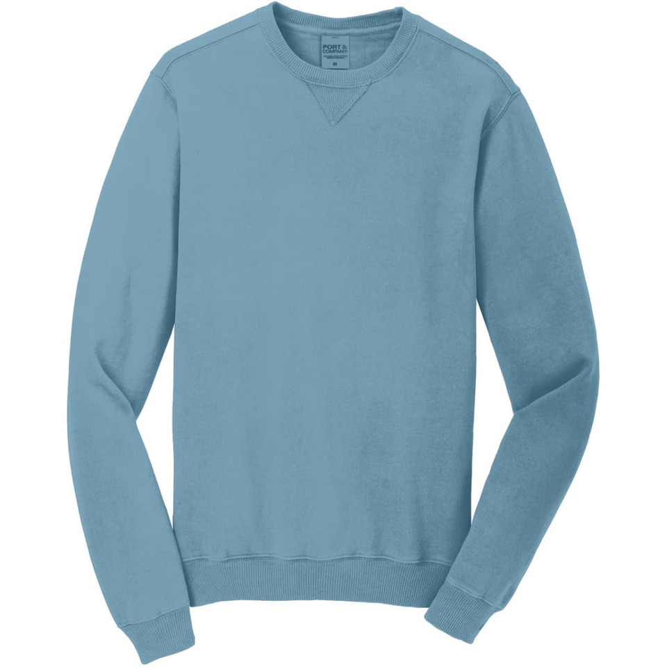 Port & Company Pigment-Dyed Crewneck Sweatshirt