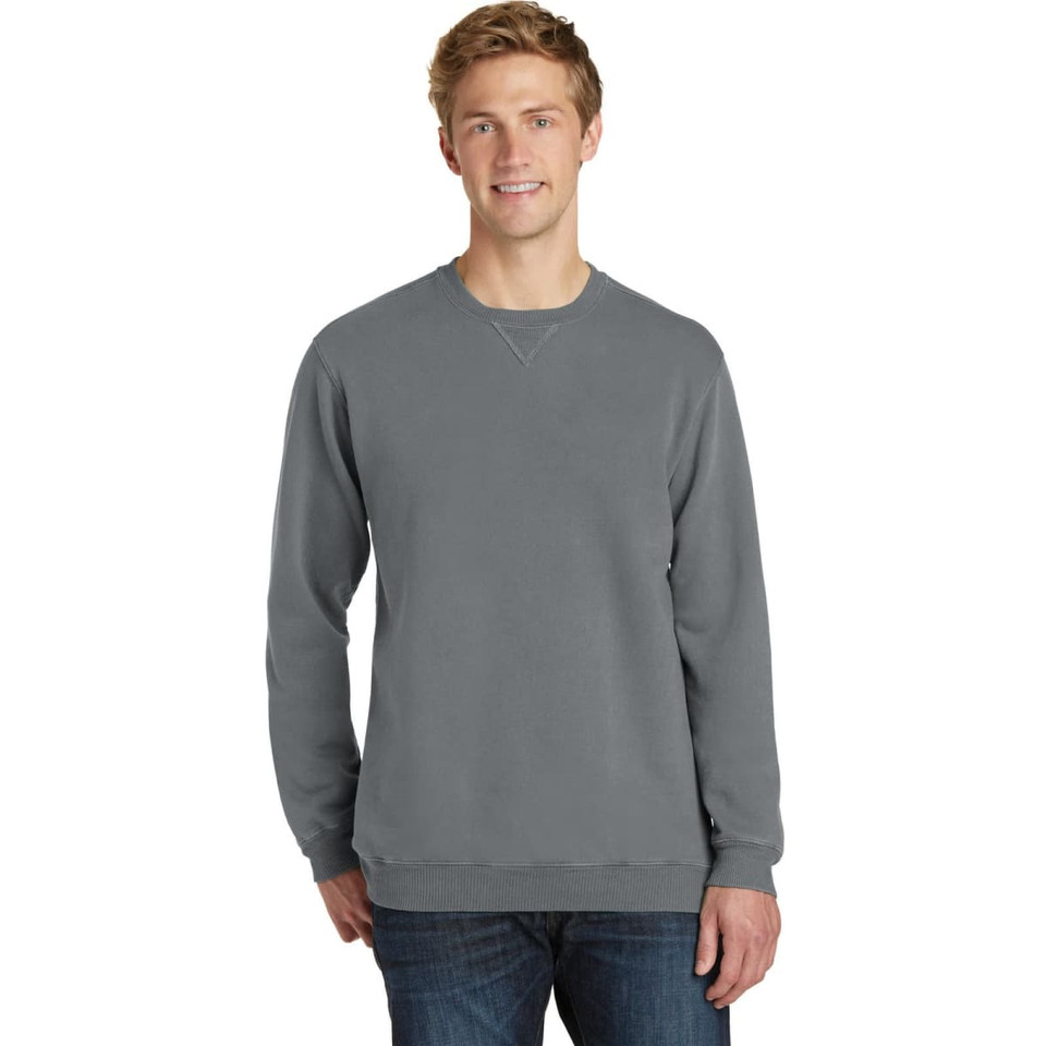 Port & Company Pigment-Dyed Crewneck Sweatshirt