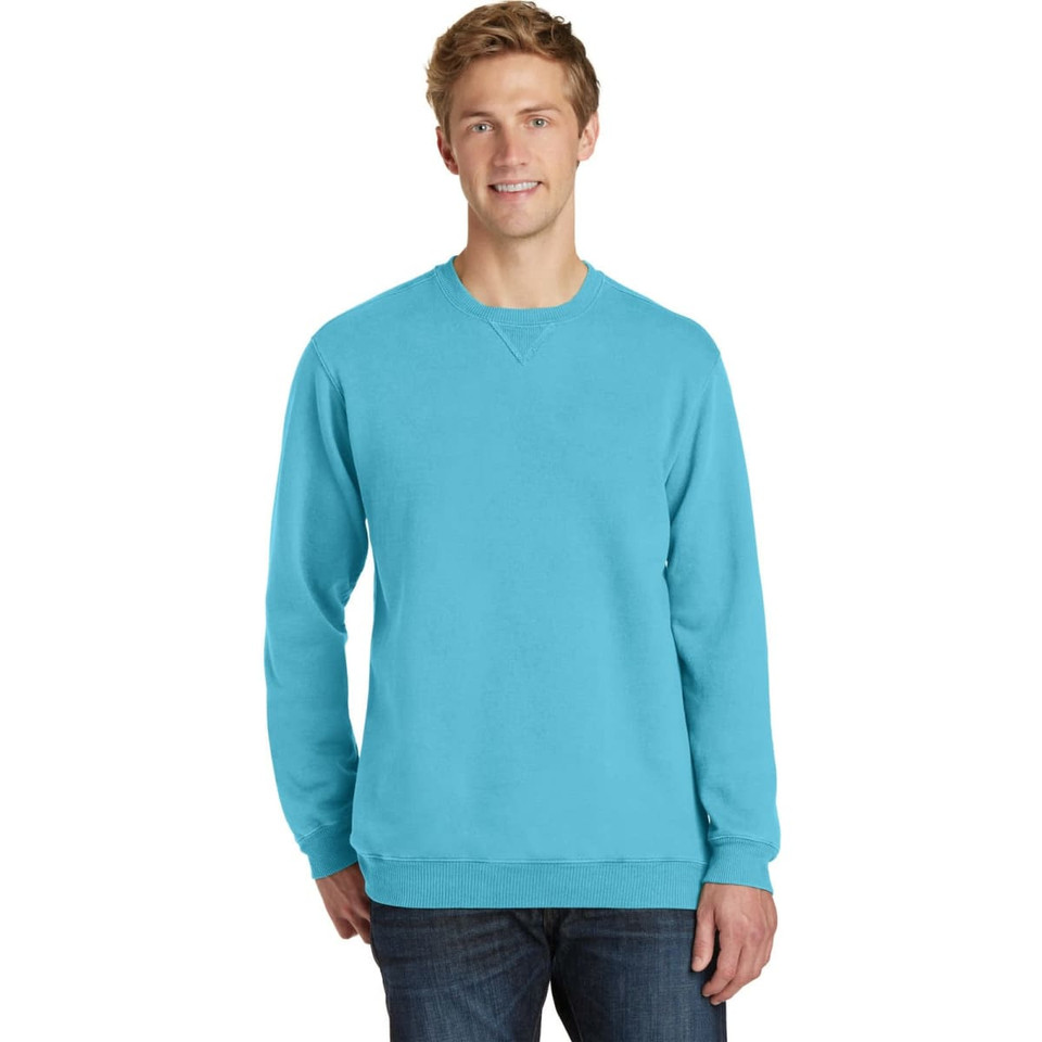 Port & Company Pigment-Dyed Crewneck Sweatshirt