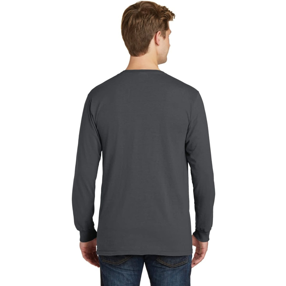 Port & Company Pigment-Dyed Long Sleeve Tee