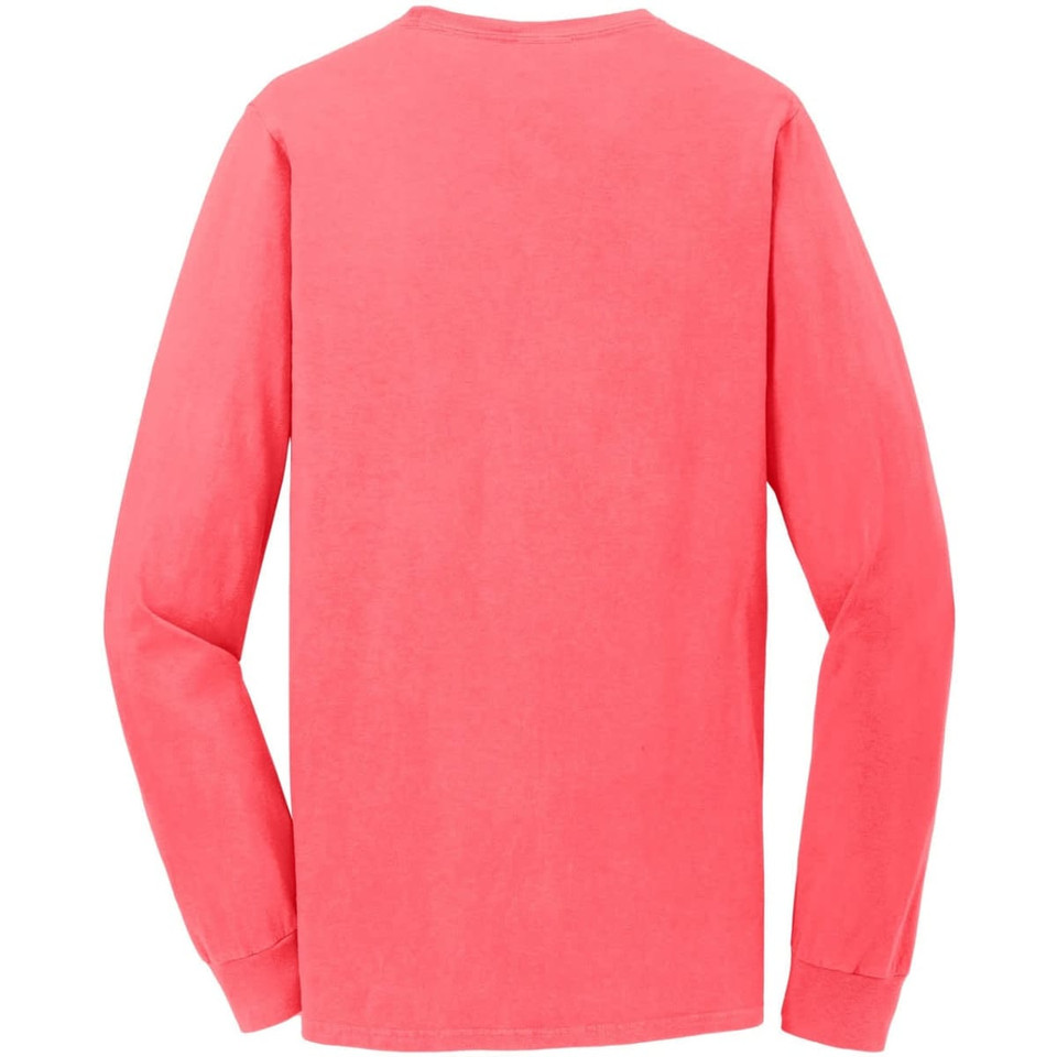 Port & Company Pigment-Dyed Long Sleeve Tee