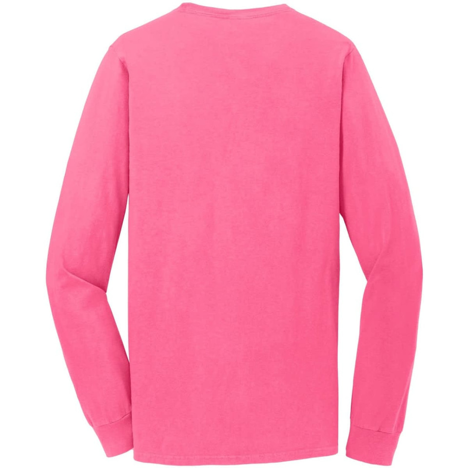 Port & Company Pigment-Dyed Long Sleeve Tee