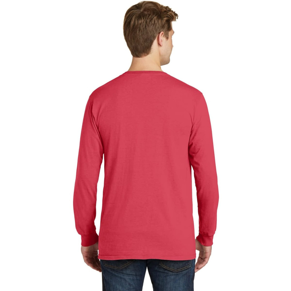 Port & Company Pigment-Dyed Long Sleeve Tee