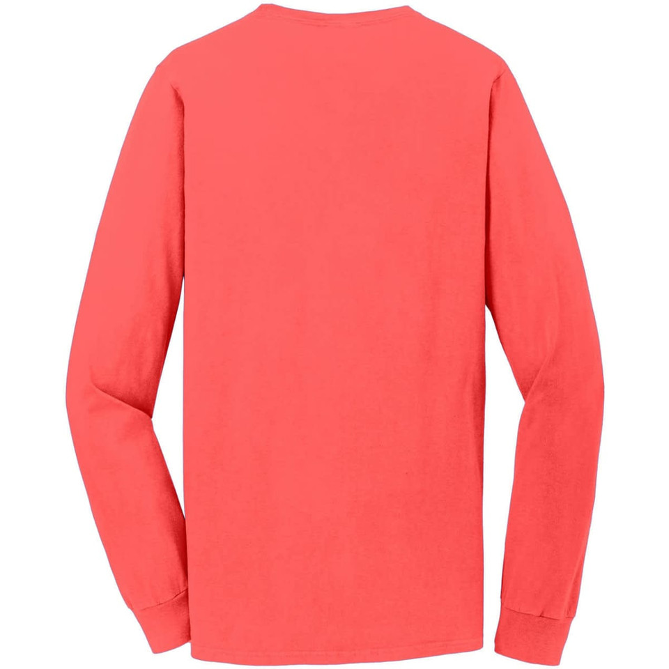 Port & Company Pigment-Dyed Long Sleeve Tee