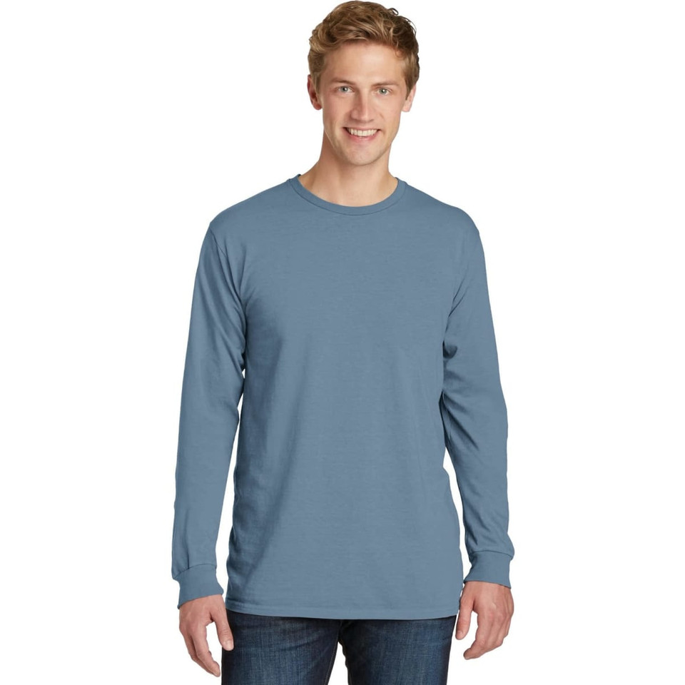 Port & Company Pigment-Dyed Long Sleeve Tee
