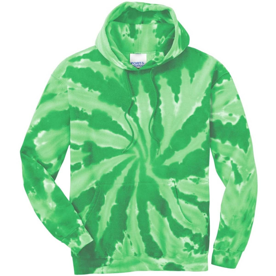 Port & Company Tie-Dye Pullover Hooded Sweatshirt