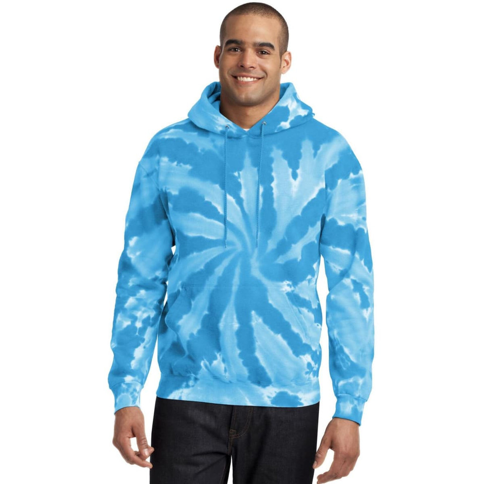 Port & Company Tie-Dye Pullover Hooded Sweatshirt