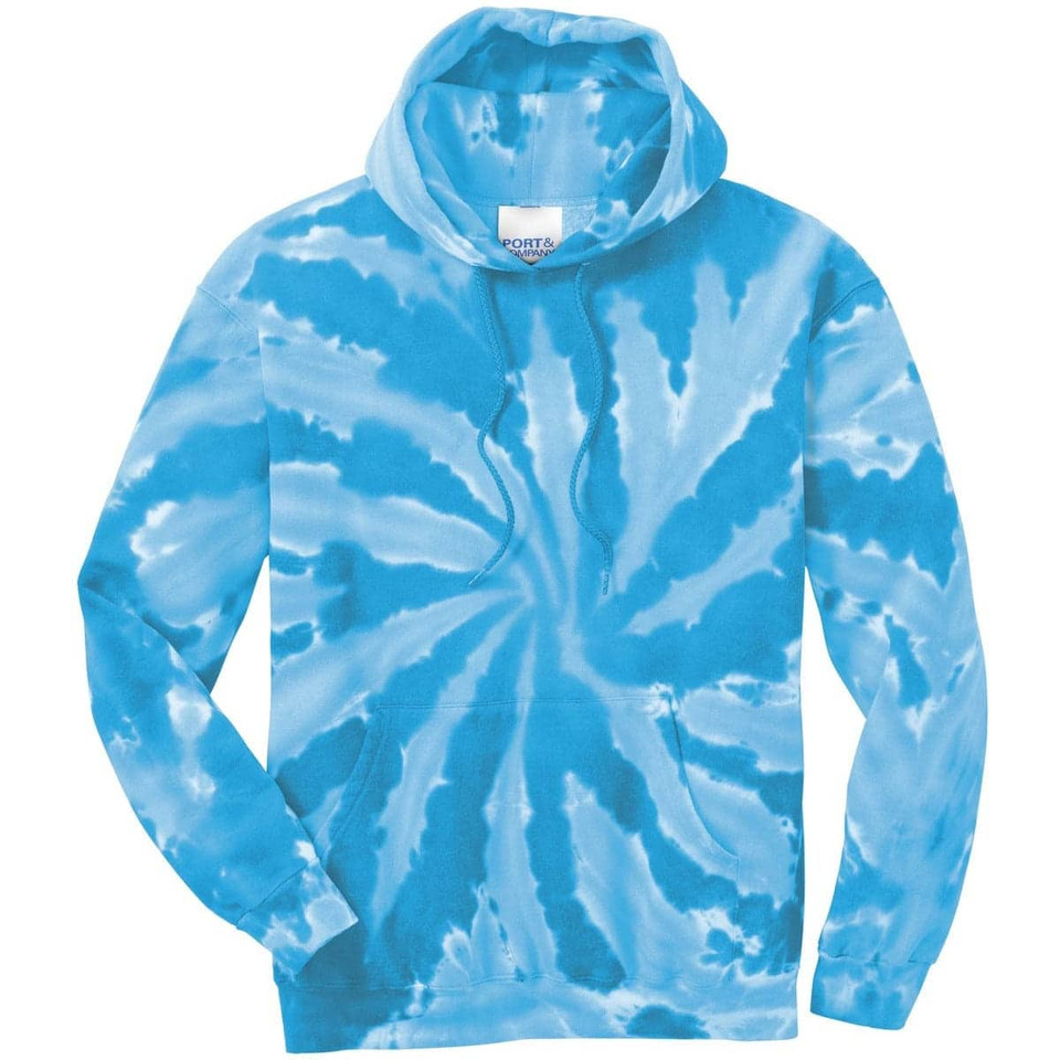 Port & Company Tie-Dye Pullover Hooded Sweatshirt