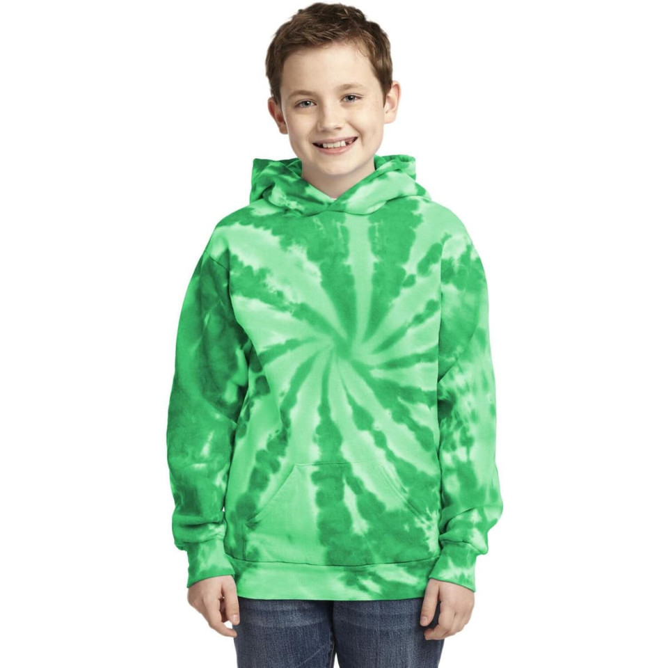 Port & Company Youth Tie-Dye Pullover Hooded Sweatshirt