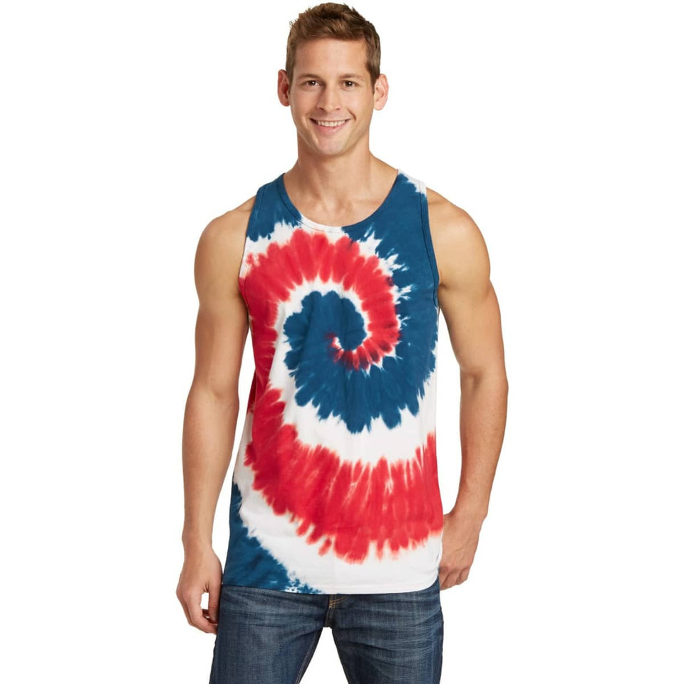 Port & Company Tie-Dye Tank Top
