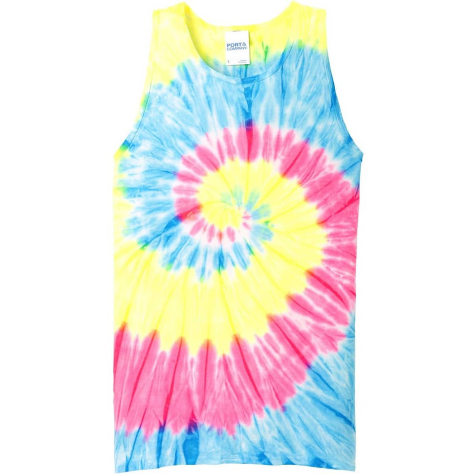 Port & Company Tie-Dye Tank Top
