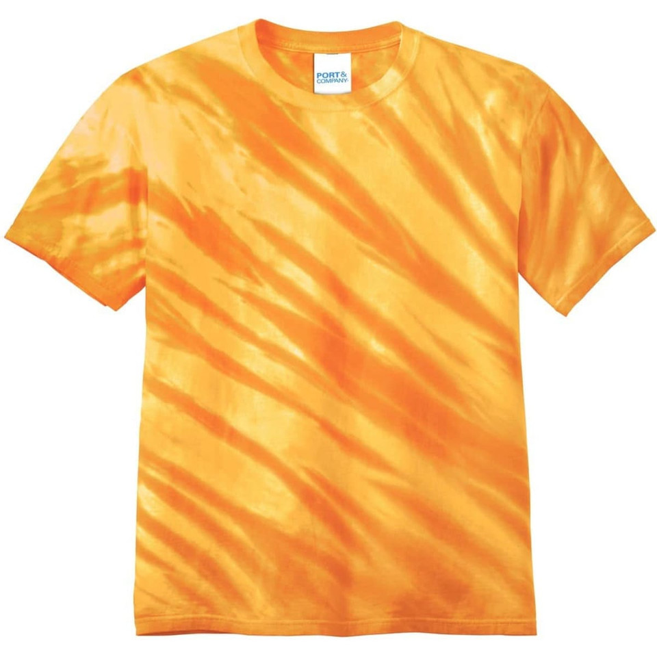 Port & Company - Tiger Stripe Tie-Dye Tee