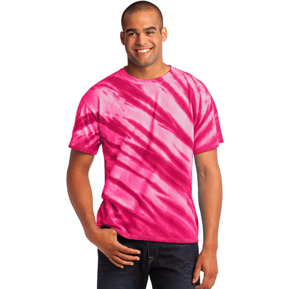 Port & Company - Tiger Stripe Tie-Dye Tee