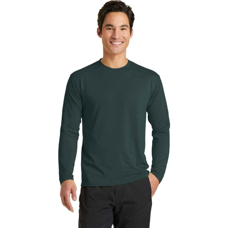 Port & Company Long Sleeve Performance Blend Tee