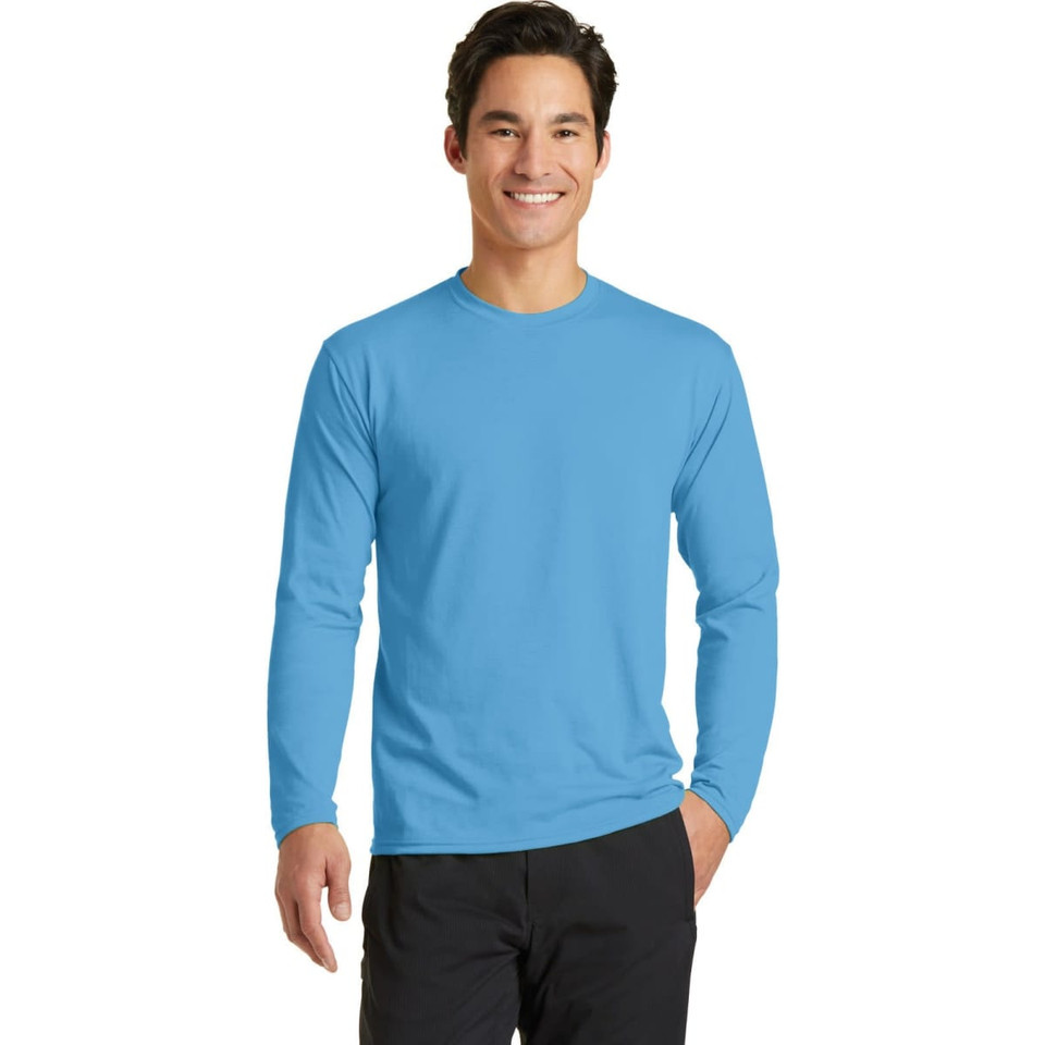 Port & Company Long Sleeve Performance Blend Tee