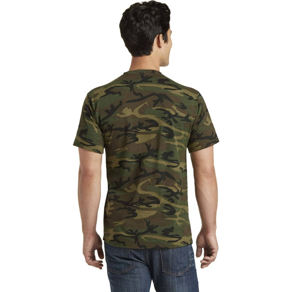 Port & Company Core Cotton Camo Tee
