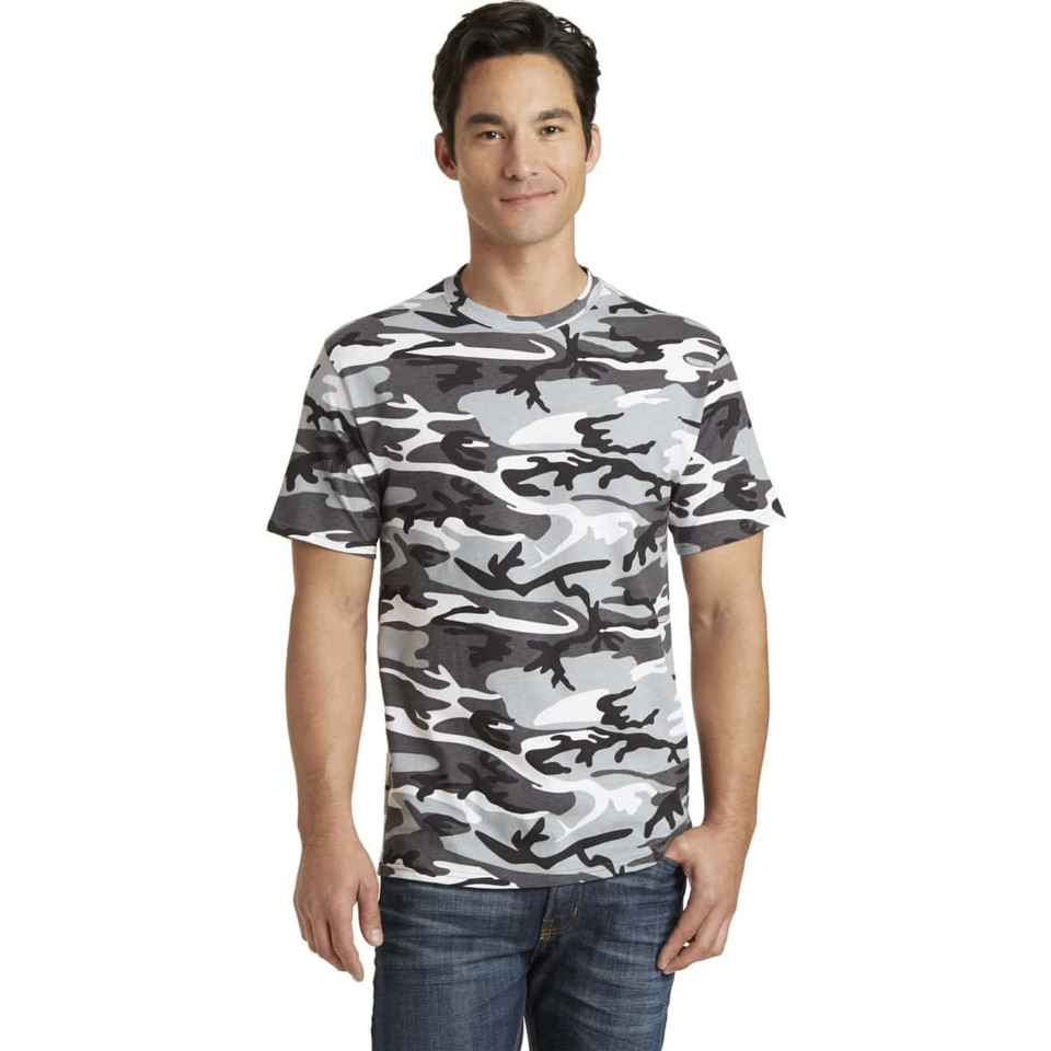Port & Company Core Cotton Camo Tee