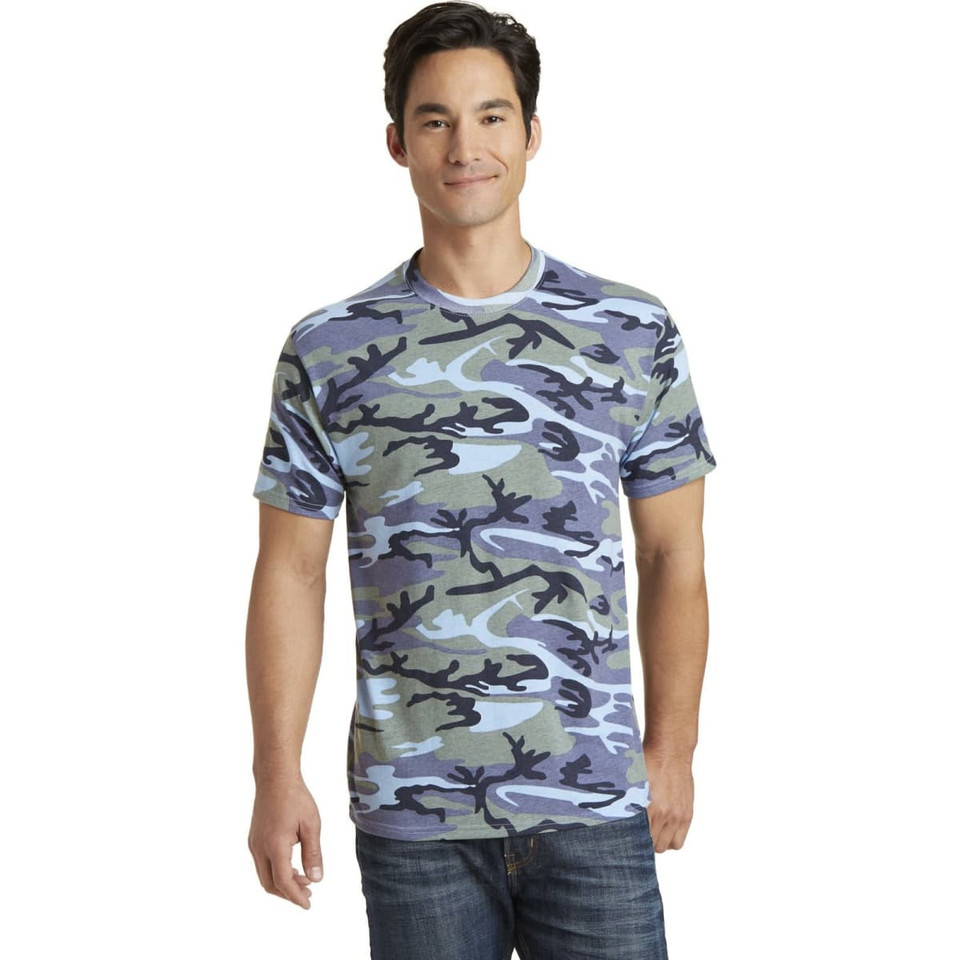 Port & Company Core Cotton Camo Tee