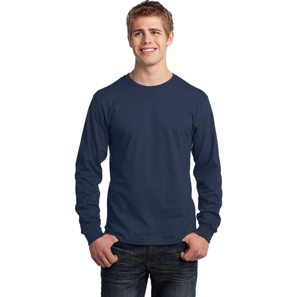 Port & Company - Long Sleeve Core Cotton Tee