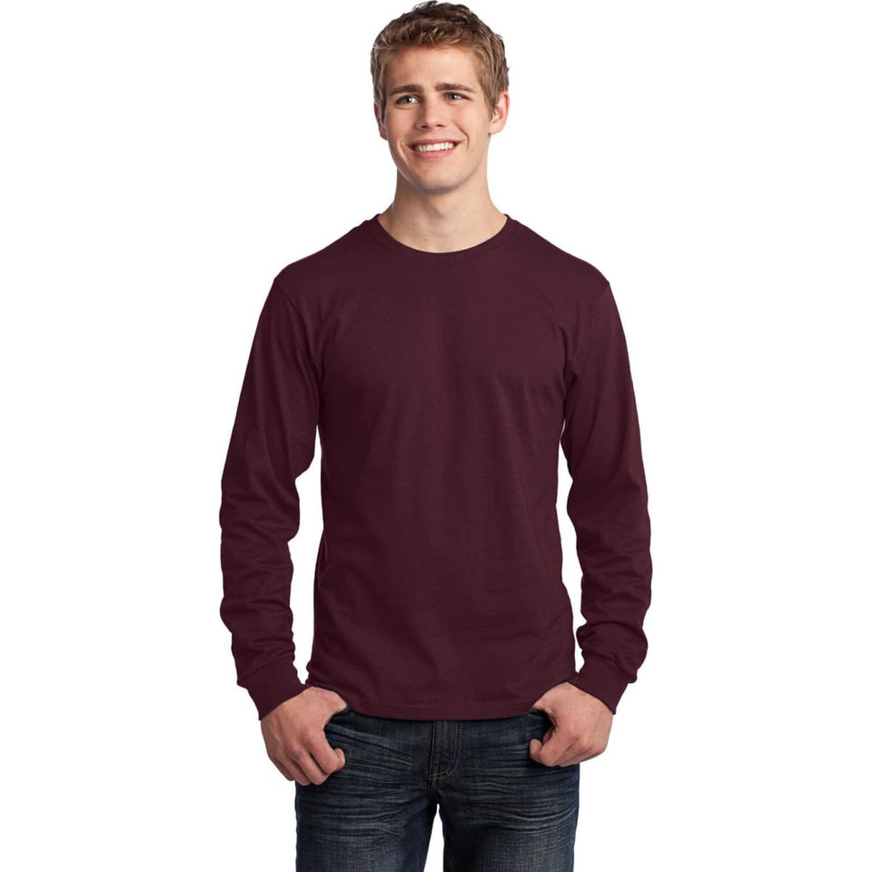 Port & Company - Long Sleeve Core Cotton Tee