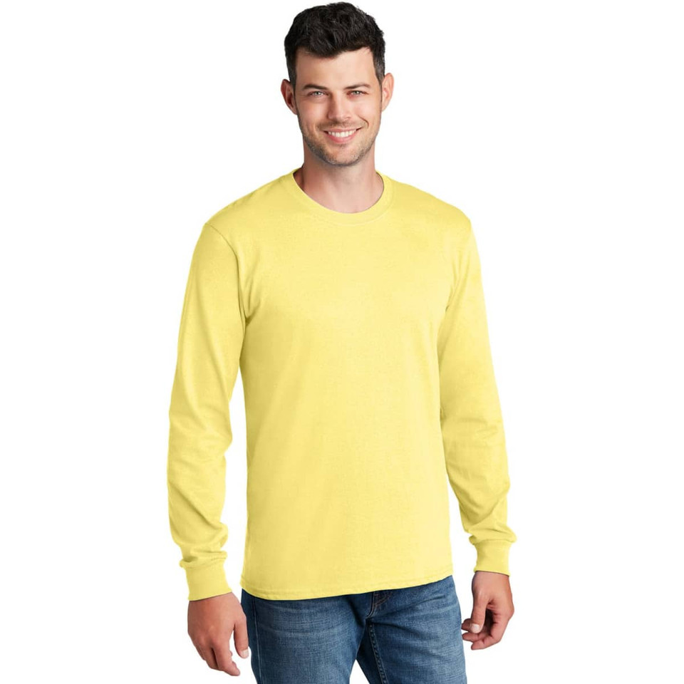 Port & Company - Long Sleeve Core Cotton Tee