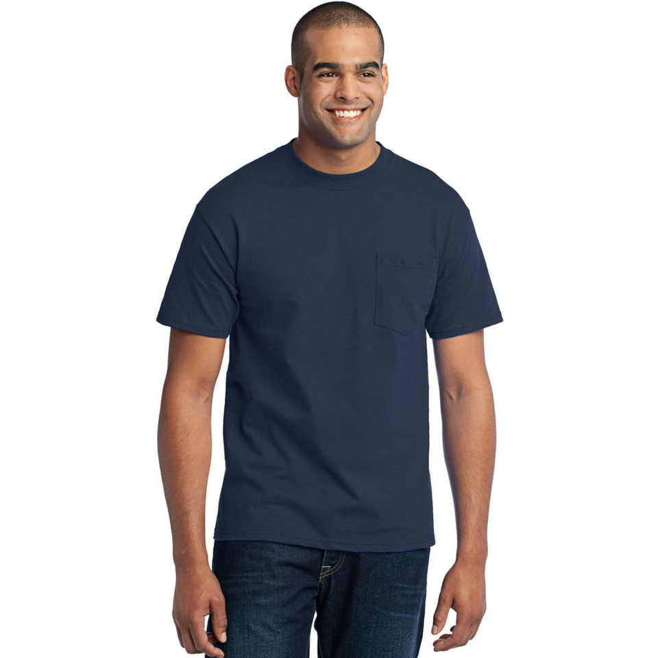 Port & Company - Core Blend Pocket Tee