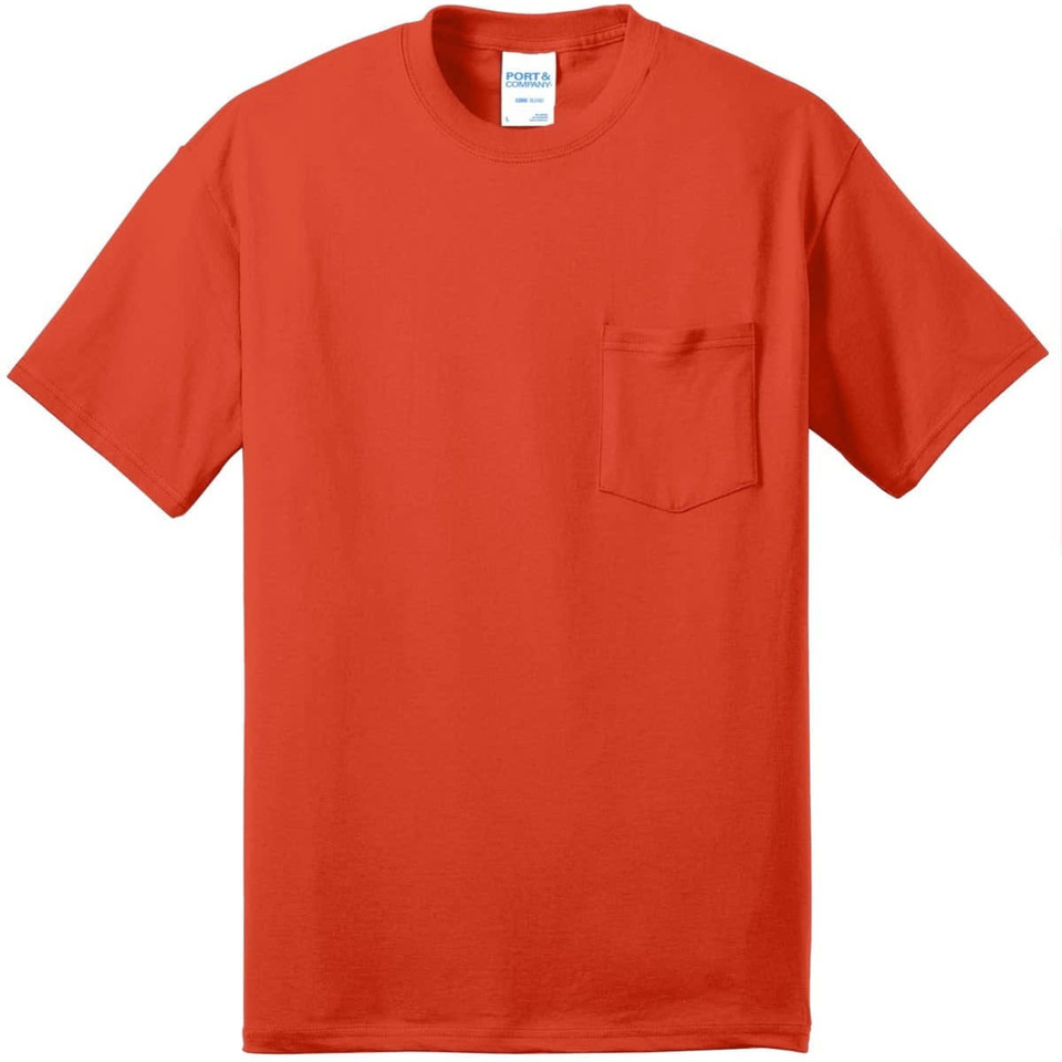 Port & Company - Core Blend Pocket Tee