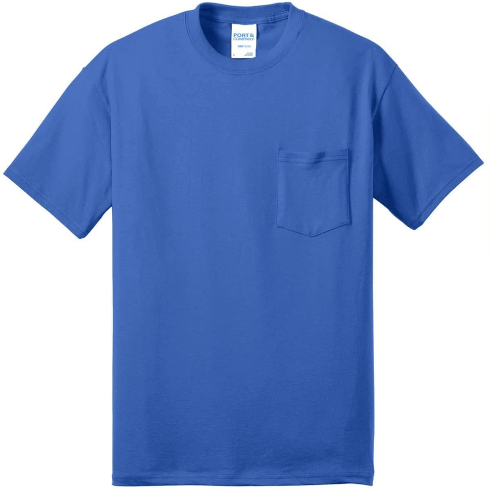 Port & Company - Core Blend Pocket Tee