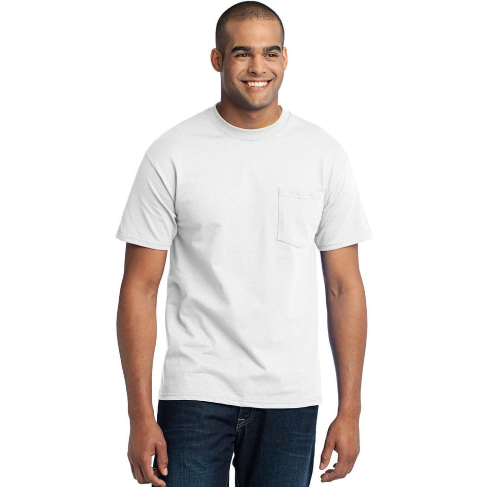 Port & Company - Core Blend Pocket Tee