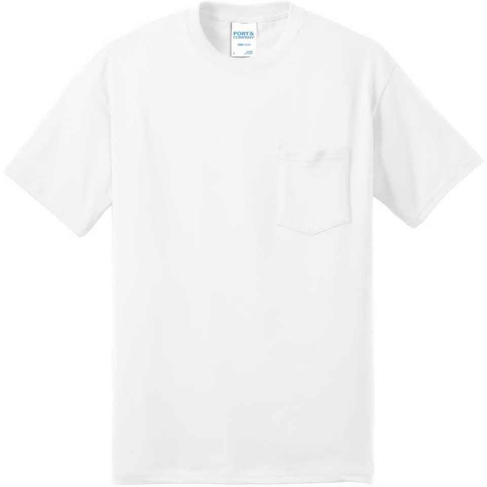Port & Company - Core Blend Pocket Tee