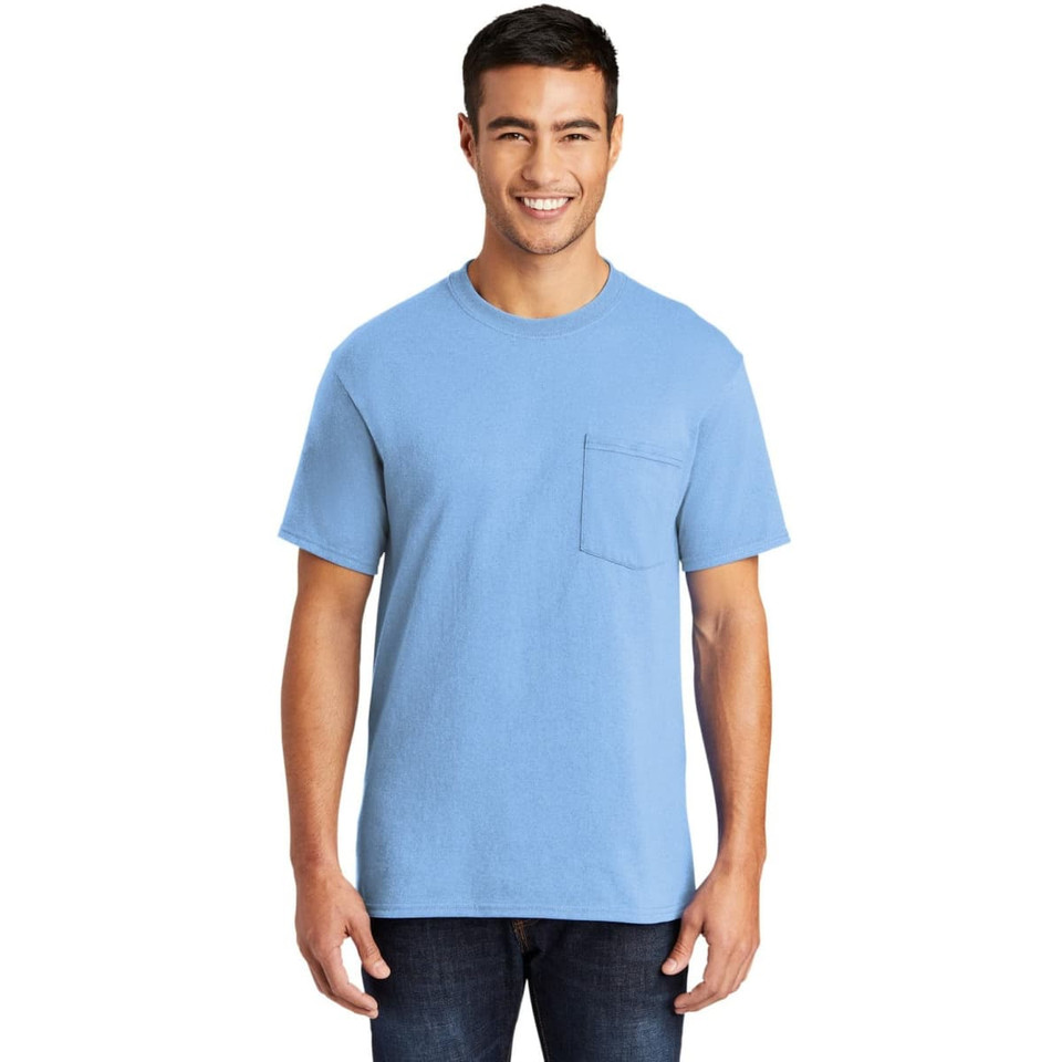 Port & Company - Core Blend Pocket Tee