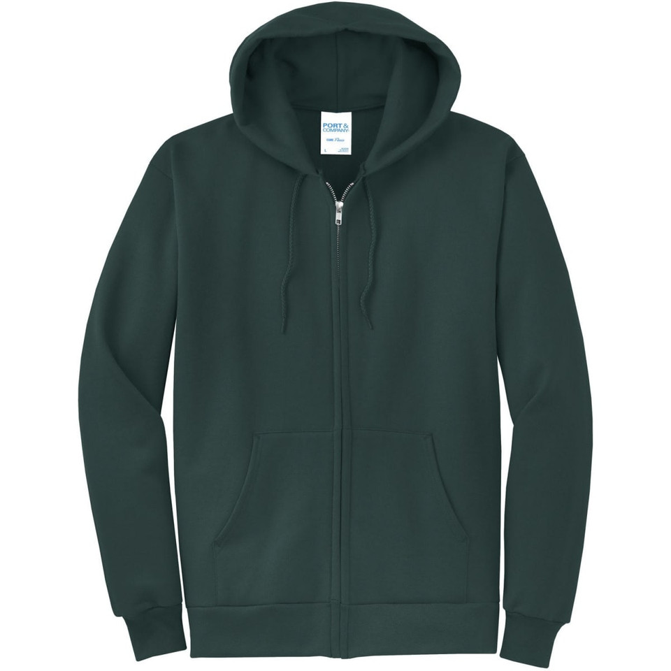 Port & Company - Core Fleece Full-Zip Hooded Sweatshirt