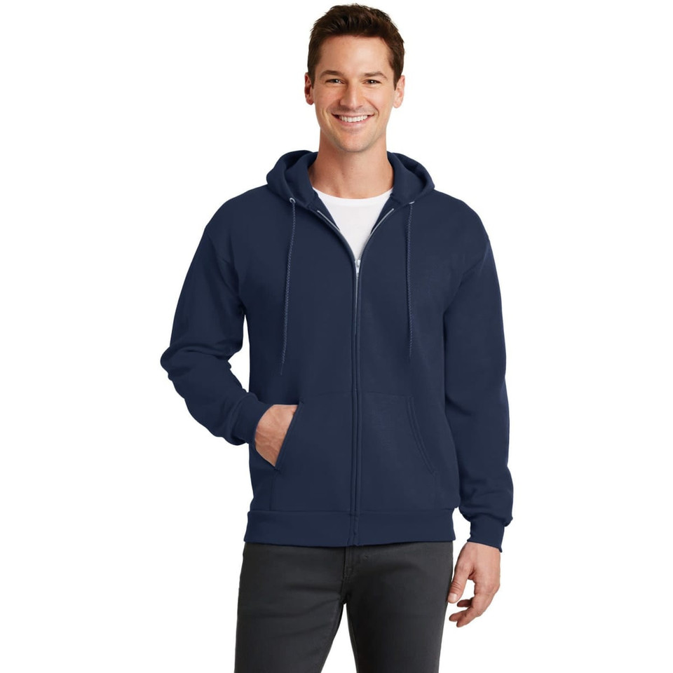 Port & Company - Core Fleece Full-Zip Hooded Sweatshirt