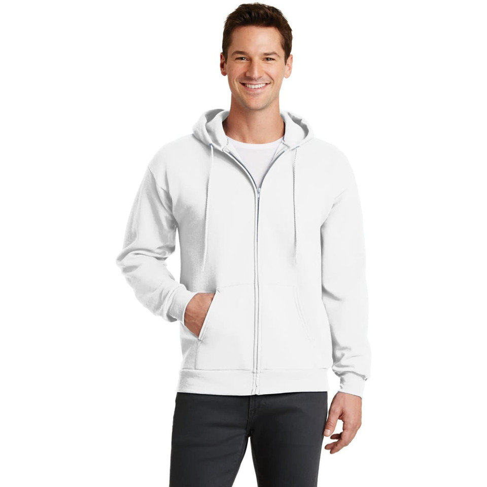 Port & Company - Core Fleece Full-Zip Hooded Sweatshirt