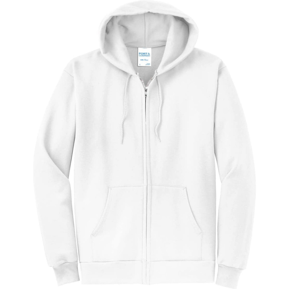 Port & Company - Core Fleece Full-Zip Hooded Sweatshirt