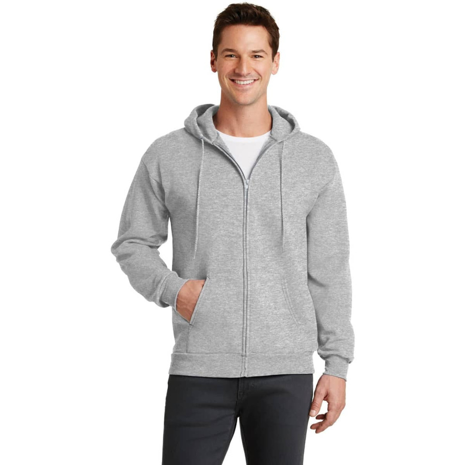 Port & Company - Core Fleece Full-Zip Hooded Sweatshirt