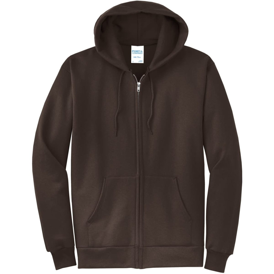 Port & Company - Core Fleece Full-Zip Hooded Sweatshirt